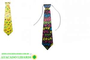GRAVATA DE PAPEL ESTAMPAS DIVERTIDAS C/12 UN PF046