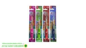 ESCOVA DENTAL INFANTIL MACIA C/PROTETOR 12UNI IPLIM2313