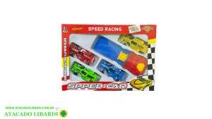 PISTA C/CARRO E LANCADOR 5PCS SUPER 5684