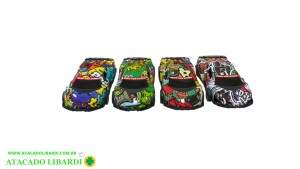 SOLAPA CARRO 4PCS 9CM SUPERCAR DEC FF2575