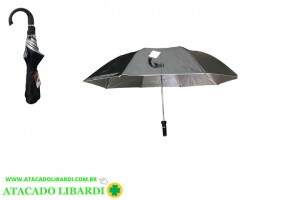 GUARDA CHUVA AUTOMATICO MEDIO 8V PRETO 21 MS8005