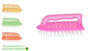 ESCOVA MULTIUSO CABO 14CM PLAST 