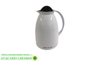 GARRAFA TERMICA ROSCA 650ML FLORENCA BRANCA 81102