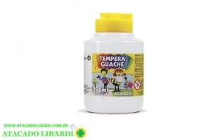 TINTA GUACHE 250ML BRANCO 02023