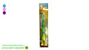 ESCOVA DENTAL INFANTIL 12UNI C/PROTETOR COLOR CB-909