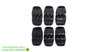 PIRANHA P/CABELO PRETO 12PCS E641