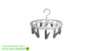VARAL PLAST C/12 PRENDEDORES 9458