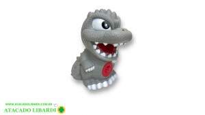 COFRE DINOSSAURO REX 20CM C/7 FRASES 7020