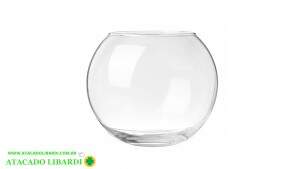 VASO VIDRO 13X9,5CM REDONDO 178727