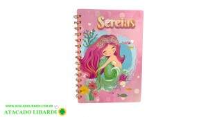 CADERNO SEREIA 14,5X21CM 58F FJ90413