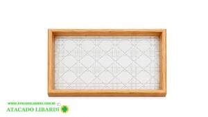 BANDEJA PLAST 20X30X3,5CM RET DV51252