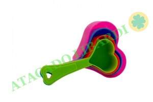 CONJ MEDIDOR 4PCS PLAST 2884