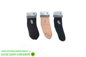 MEIA ADULTO FEMININA FORRADA COLOR VSI05031