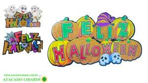 PLACA DECORATIVA 36X20CM HALLOWEEN HLP10120
