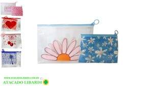 KIT NECESSAIRE 2PCS TRANSP COLOR HN81923