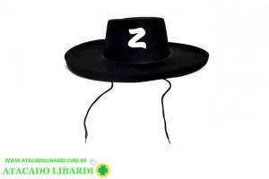 CHAPEU ZORRO 39CM PF173