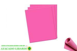 FOLHA EVA ROSA PINK 40X47CM 1,3MM 10UNI  WPE30007