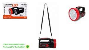 LANTERNA 1 LED RECARREGAVEL BIVOLT CRS3264