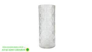 VASO CILINDRO VIDRO 12X29CM GF5624