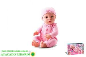 BONECA NEW BORN LITTLE FAZ XIXI 29CM 8211