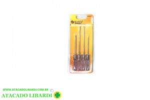 CHAVE FENDA PHILIPS 4PCS RJK0036