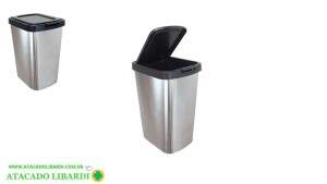 LIXEIRA CLICK LABEL 9L PLAST  25462