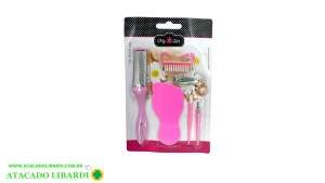 KIT MANICURE 6PCS BEAUTY TOOL AFD25037