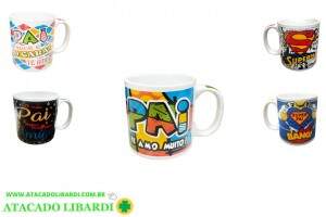 CANECA PORC 300ML 9CM PAI UT1136