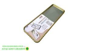 BANDEJA PLAST 30X12X1,5CM C/ESPELHO FJ90256