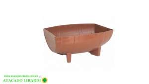 FLOREIRA 33X25X15CM MARROM F33T