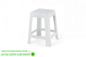 BANQUETA PLAST BRANCA  704