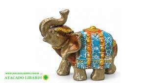 ENFEITE ELEFANTE RESAINA 9X7CM 202325