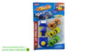PISTA C/CARRO E LANCADOR 2PCS FU3732