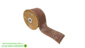 FITA ARAMADA RUSTICA METALIZADA BG VM 6,3X9,14CM 57758001