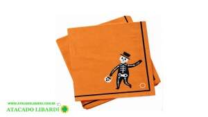 GUARDANAPO PAPEL 33CM C/20 LARANJA HALLOWEEN 96165001
