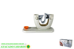 SUPORTE PAREDE P/VASSOURA 2PCS 1552
