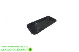 PRATO PLAST P/FLOREIRA 30,5X14CM PRETO 576
