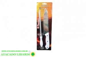 KIT CHURRASCO 2PCS FACA CHAIRA RJ14048