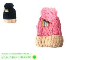 TOUCA LA ADULTO FEM C/FORRO COLOR RJC1637