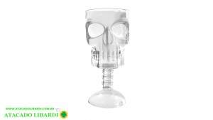 COPO CAVEIRA 16,5CM TRANSPARENTE 49996003