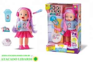 BONECA BEBE MY LITTLE DESCOLADA 8168